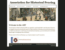 Tablet Screenshot of ahfi.org